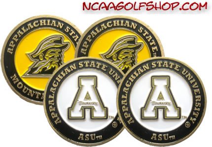 Appalachian State Mountaineers Golf Ball Markers