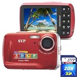 NEW Waterproof 12MP Digital Camera& Video Recorder + SVP 2GB SDHC Memory Card