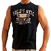 G189 Golds Gym Sleeveless T Shirt training logo
