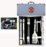 MLB Boston Red Sox 8pc. BBQ Set w/Case