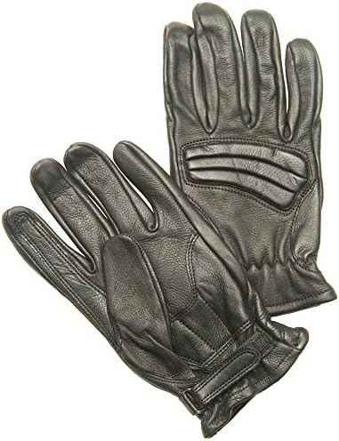 Napa Deerskin Cruiser Gloves (Black, Large)