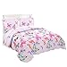 MarCielo 2 Piece Kids Bedspread Quilts Set Throw Blanket for Teens Boys Girls Bed Printed Bedding Coverlet A72 Butterfly (Full/Queen(98'x90'))