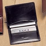 UPC 766913001519 product image for High Polished Cowhide Aniline Leather Two Fold Business Card Case Color: Reddish | upcitemdb.com