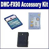 Panasonic DMC-FX90 Digital Camera Accessory Kit includes: KSD2GB Memory Car ....
