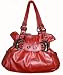 Kathy Van Zeeland Purse Handbag Peach Rock & Roll Buckle Belt Shopper