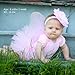 Baby Tutu Set with Fairy Wings and Headband in Pink
