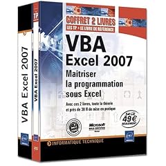 VBA Excel 2007 - Coffret de 2 livres : Ma�trisez la programmation sous Excel