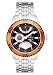 Bulova Men's Marine Star Stainless Steel Bracelet Black Dial Watch #98B112