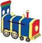 Guidecraft Train Toy Box