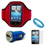 Red Durable Moisture Resistant Neoprene Protective Sports Active Exercise W ....