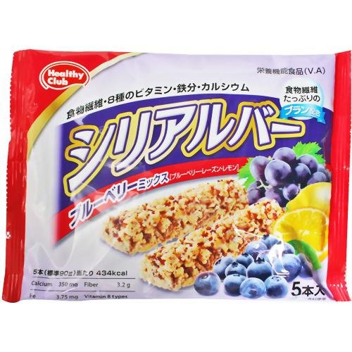 シリアルバー ブルーベリーミックス 5本入
