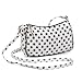 Olive n Figs Quilted Shoulder Handbag - Black & White Polka Dots