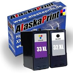 2 x Kompatible Druckerpatronen - Ersatz f�r Lexmark 32 33 - Schwarz + Farbe Lexmark F4350 P4300 P4310 P4330 P4350 P6200 P6210 P6250 P6350 P910 P915 X3310 X3330 X3350 X4300 X5250 X5260 X5270 X5410 X5470 X6300 X7170 X7310 X7350 X8310 X8350 Z810 Z815 Z816 Z817 Z818 Home Copier Plus Business Edition