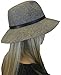 Women's Elegant Luxury Wool Felt Fedora Hat Belt Buckle Design