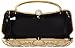 MG Collection Marya Metallic Woven Minaudiere Evening Bag