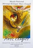 The Angel Of Judgement by Marc Chagall. Size 17.00 X 20.50 Art Poster Print on Canvas