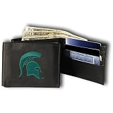 Michigan State Spartans NCAA TriFold Wallet From Rico