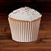 Hoffmaster 610070 2-1/4 Inch Bottom Width by 1-7/8 Inch Wall Height 6 Inch White Fluted Paper Bake Cup 500-Pack (Case of 20)