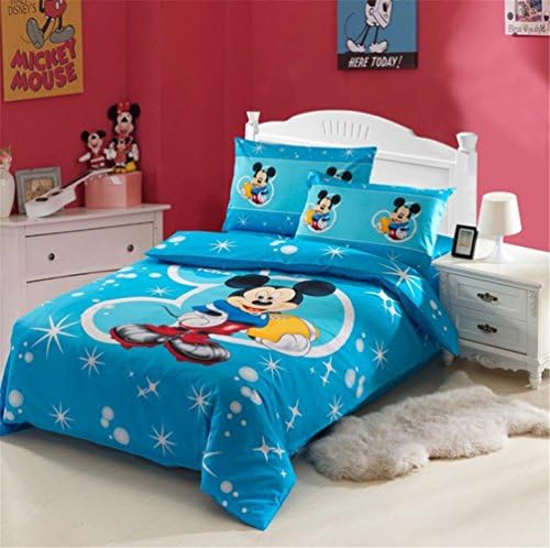 Lisa Choice Mickey Mouse Soft Cartoon Animal Baby Kid Bedding Set (1.5M)