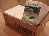 1 Case 24 boxes 240 Curad Silver Antibacterial XLarge Bandages