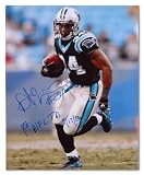 DeAngelo Williams Carolina Panthers Autographed 16x20 Photograph with NFL 1st Touchdown / 9-17-06 Inscription