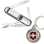 Swiss Army Money Clip with Key Chain Silver