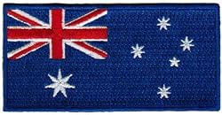 Australia Flag Embroidered Patch Australian Iron-On National Emblem