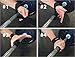 Lifting Straps - (Pair) Black Padded Durable Cotton Straps, Best For Crossfit, Powerlifting, Bodybuilding, Deadlift & Fitness For Men And Women, Satisfaction Guaranteed, Makes A Great Gift