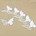 Fonder Mols 50 Butterfly Wedding Table Paper Place Card Escort Name Card Wine Glass Card for Wedding Party Decoration