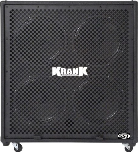Krank Black Rev SST 4x12 Speaker Cabinet with Black Grill