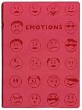 Fuchsia Embossed Emotions Leather Journal - Lined