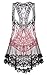 Zeagoo Gradient Lace Crochet Hollow Bikini Cover Up Tank Tops Blouses Knitwear