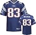 Wes Welker Jersey: Reebok Authentic Navy #83 New England Patriots Jersey