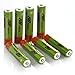 FlePowTM 8pack AAA Battery 1.2V Ni-MH High Capacity 1000mAh Pre-charged Low Self-discharge Rechargeable Batteries