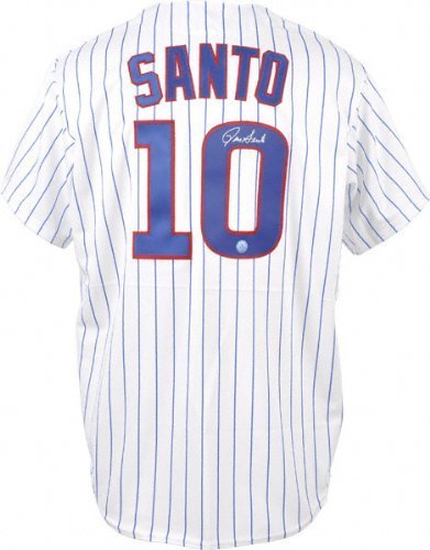 Ron Santo Chicago Cubs Autographed Majestic Athletic Replica Home Jersey