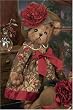 Berkley Bearington Bear Victorian Dressed Christmas Teddy Bear by Bearington Collection