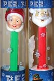 Santa and Mrs. Clause Holiday Pez in Special Packaging dated 2007