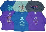 Toddler Girls' Graphic T-Shirt with Long Sleeves