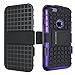 iPhone 6s Case, BUDDIBOX [Wave Belt Series] Slim Belt Clip Holster Rugged Durable Protective Case with Kickstand for Apple iPhone 6 and 6s, (Purple)
