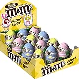 M&M'S Easter Milk Chocolate Candy in Easter Eggs 0.93-Ounce Egg 12-Count Box