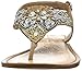 Naughty Monkey Women's Lotus Flat Dress Sandal