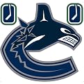 Vancouver Canucks Removable Logo - 24x24"