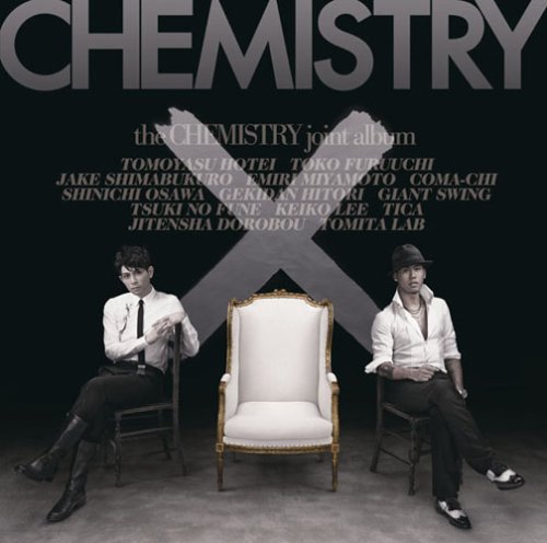 the CHEMISTRY joint album by CHEMISTRY堂珍嘉邦×TICATomita LabCHEMISTRY×布袋寅泰CHEMISTRY×古内東子CHEMISTRY with ジェイク・シマブクロ×宮本笑里KANAME×COMA-CHIKANAME×SHINICHI OSAWACHEMISTRY×劇団ひとりGIANT SWING堂珍嘉邦×ケイコ・リー