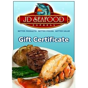 JD Seafood Gift Certificate