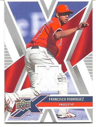 Francisco Rodriguez 2008 Upper Deck X Jersey Card #UDXM-FR Los Angeles Angels