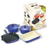 Review Le Creuset  / Le Creuset 4 Piece Pan Set - Graded Blue