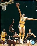 Jerry West unsigned 8x10 photo (Layup)