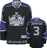 Jack Johnson Reebok NHL -Alternate- Premier Los Angeles Kings Jersey