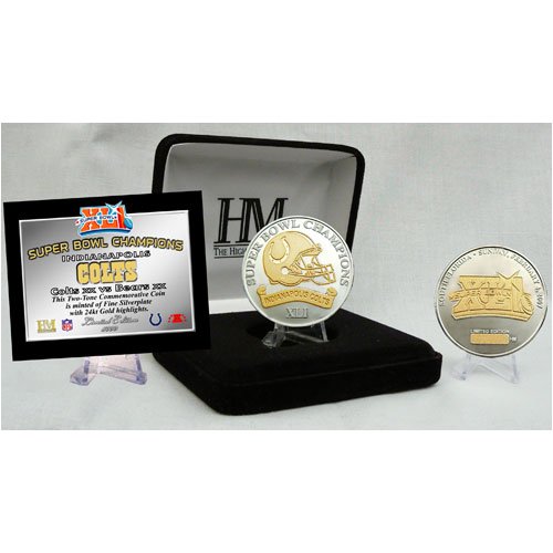 Buy SBXLI CHAMPION 2 TONE COIN by Highland Mint