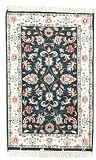 111 x 31 Handmade Knotted Persian Kashan New Area Rug From India - 49686